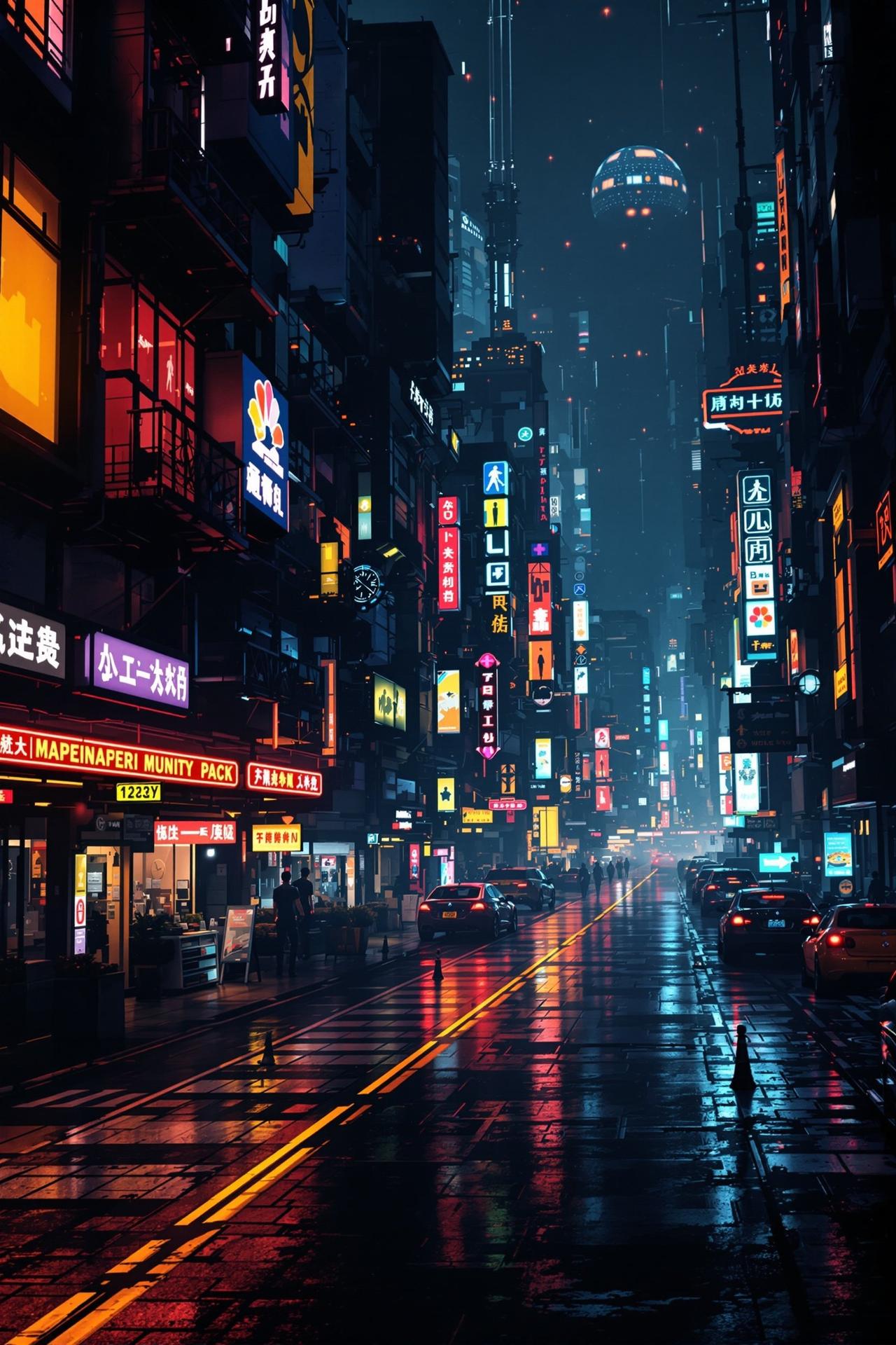 原创动画短片《夜之城》